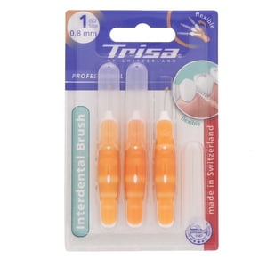 Trisa Interdental Brush ISO1 3 pcs Assorted