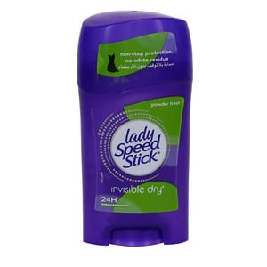 Mennen Lady Speed Stick Deodorant Anti-Perspirant Powder Fresh Invisible Dry 1.4 oz