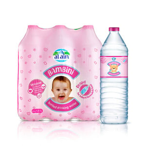 Al Ain Bambini Bottled Drinking Water 1.5 Litres
