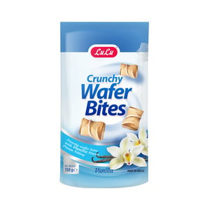 LuLu Crunchy Vanilla Wafer Bites 150 g