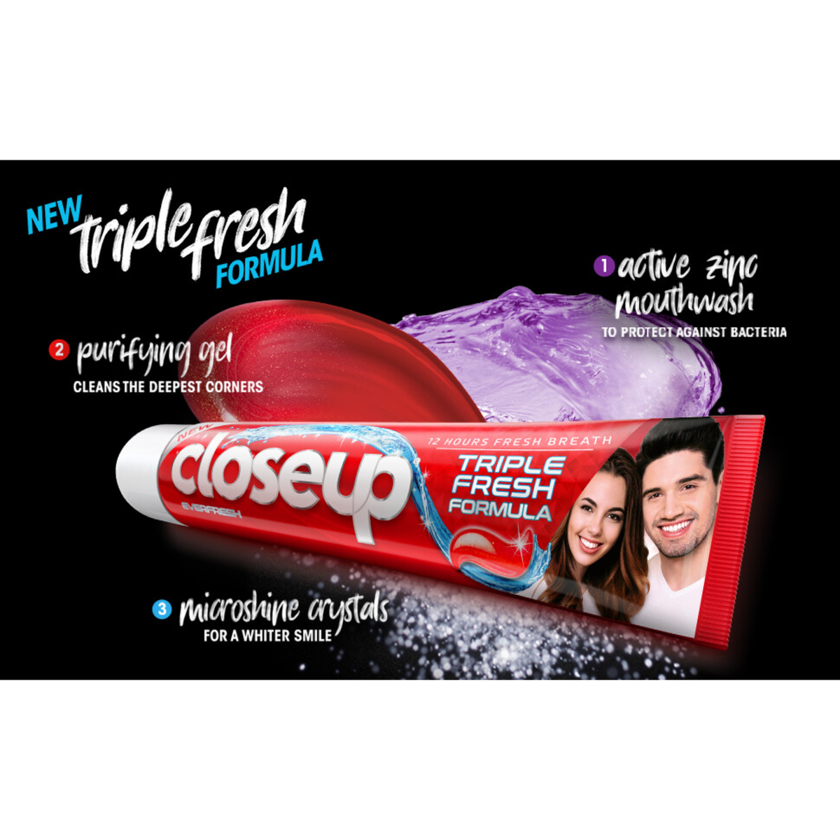 Closeup Ever Fresh Gel Toothpaste Red Hot 50 ml