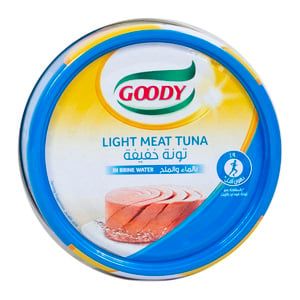 Goody Light Meat Tuna In Brine Water 160 g