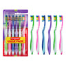 Colgate Toothbrush Zig Zag Medium Assorted 6 pcs
