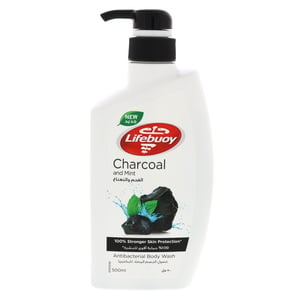 Lifebuoy Antibacterial Charcoal & Mint Bodywash 500 ml