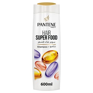 Pantene ProV Hair Super Food Shampoo 600 ml