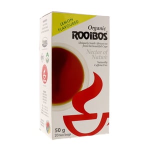 Organic Rooibos Nectar of Nature Lemon Flavour Tea 20 pcs