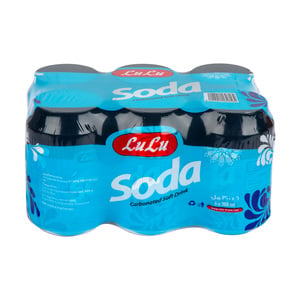 LuLu Soda Carbonated Soft Drink 6 x 300 ml