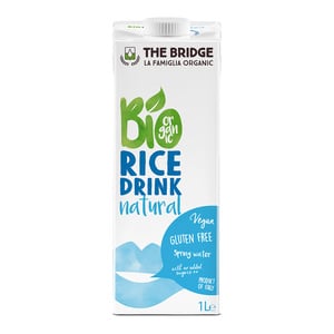 The Bridge Bio Organic Rice Drink Natural 1 Litre