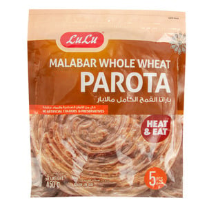 LuLu Malabar Whole Wheat Parota 5 pcs