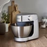 Kenwood Stand Mixer Kitchen Machine PROSPERO+ 1000W with 4.3L Stainless Steel Bowl, K-Beater, Whisk, Dough Hook KHC29.A0SI Silver
