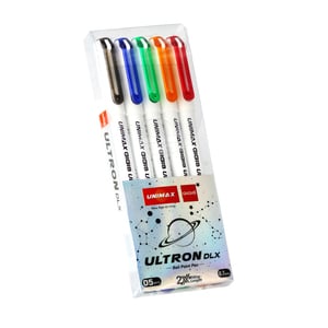 Unimax 0.7mm Ultron DLX Mix Pen 5pcs