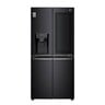 LG InstaView French Door Refrigerator, Matte Black, 570LTR, GR-X29FTQEL, Linear Cooling, Hygiene FRESH+™, ThinQ™ 