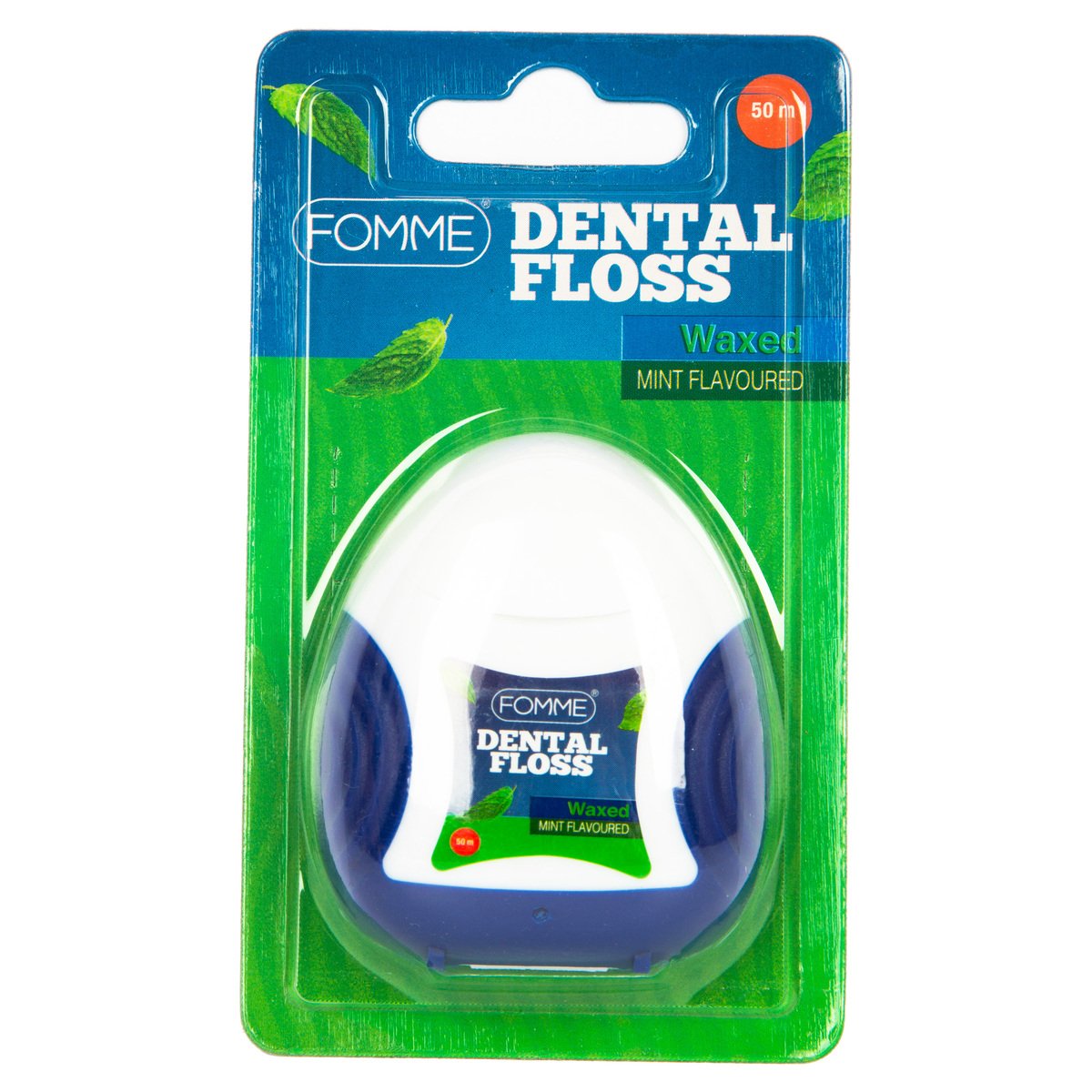 Fomme Waxed Mint Flavoured Dental Floss 50m 1 pc