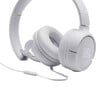 JBL Wired On-ear Headphones Tune500 JBLT500 White