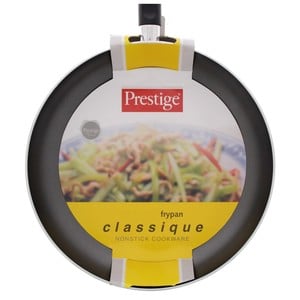 Prestige Non-Stick Classique Fry Pan, Black/Red, 22 cm