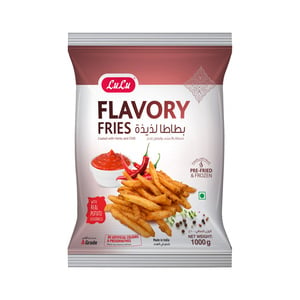 LuLu Flavory Fries Coated with Herbs and Chili 1 kg