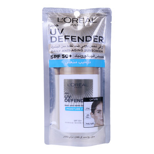 L'Oreal Paris UV Defender Anti-Aging Sunscreen SPF 50+ Moisture 50 ml