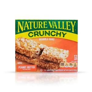 Nature Valley Crunchy Granola Bars Peanut Butter 12pcs 253 g