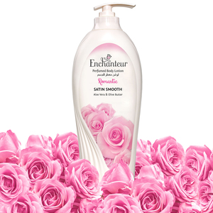 Enchanteur Satin Smooth Romantic Lotion with Aloe Vera & Olive Butter 500 ml