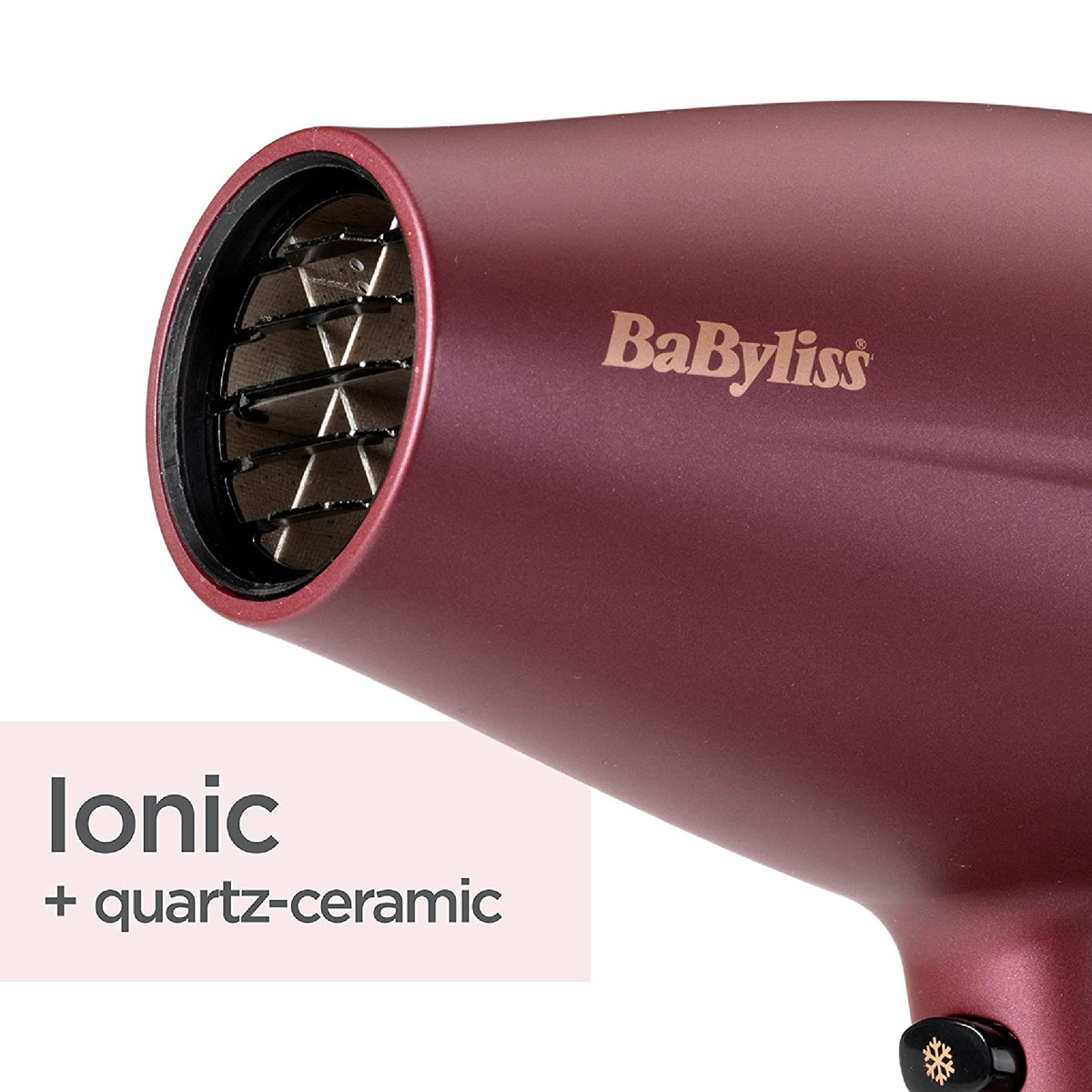 Babyliss Hair Dryer 2200 W, Berry Crush, 5753PSD