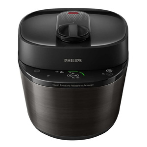 Philips All-in-One Pressure Cooker, 5 L, Black, HD2151/56