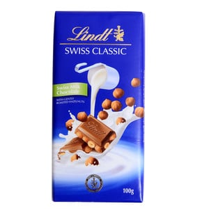 Lindt Hazelnut Swiss Milk 100 g