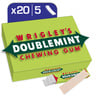 Wrigley's Double Mint Peppermint Gum 5 pcs
