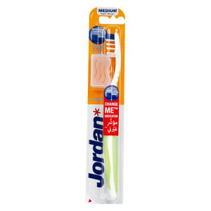 Jordan Advanced Clean Tooth Brush Medium 1 pc