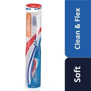 Aquafresh Clean & Flex Toothbrush Soft Assorted Color 1 pc