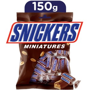 Snickers Miniatures Chocolate Mini Bars 150 g