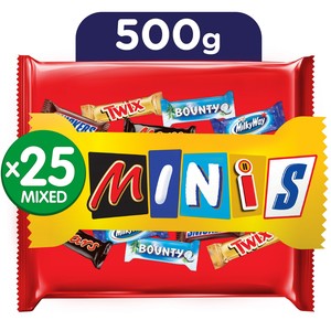 Galaxy Best Of Minis Chocolate Bag 25 pcs 500 g