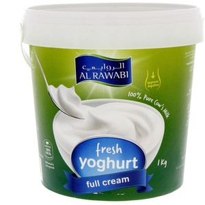 Al Rawabi Fresh Yoghurt Full Cream 1 kg