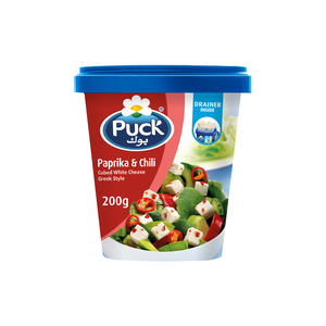 Puck Cubed White Cheese Paprika & Chili 430 g