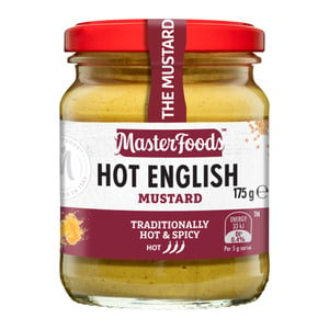 Masterfoods Hot English Mustard 175 g