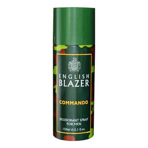 English Blazer Commando Deodorant Spray For Men 150 ml