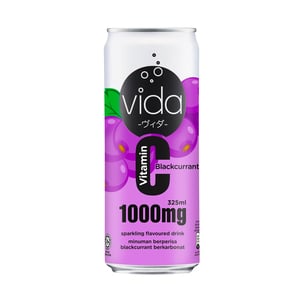 Vida Vitamin C Black Current 325ml