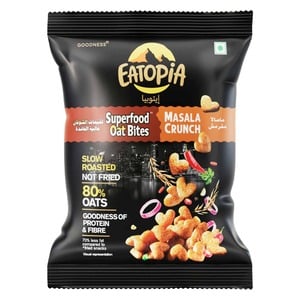 Eatopia Superfood Oat Bites Masala Crunch 50 g