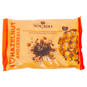 Socado Milk Chocolate Pralines With Hazelnut & Cereals 1 kg