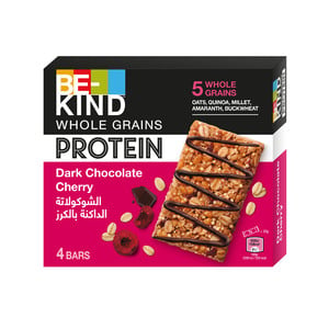Be Kind Whole Grains Chocolate Cherry Protein Bar 4 x 30 g