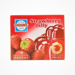Green's Jelly Strawberry 12 x 80 g
