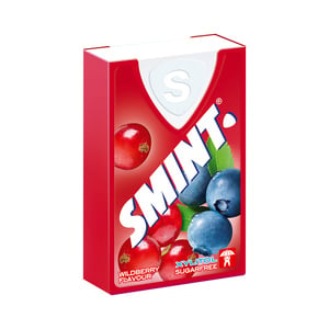 Smint Sugar Free Wildberry Flavour Breath Freshener Mints 8 g