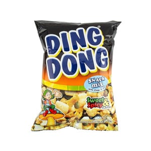 دينج دونج خليط الوجبات الخفيفة بالنكهة الحلوة والحارة 95 جم