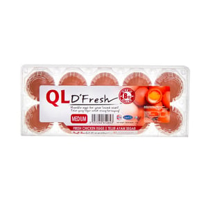 Ql Deli Fresh Egg Medium 10's