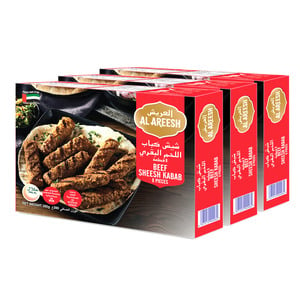 Al Areesh Beef Sheesh Kabab 3 x 280 g