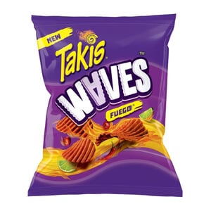Takis Waves Fuego Hot Chili Pepper & Lime Chips 71 g