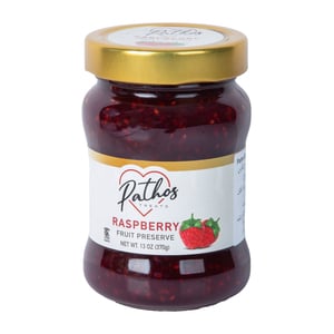 Pathos Treats Raspberry Fruit Jam 370 g