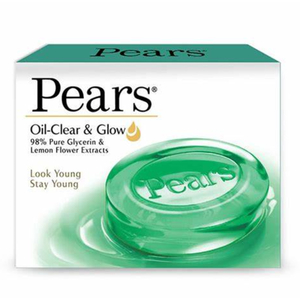 Pears Oil Clear & Glow Soap 4 x 125 g