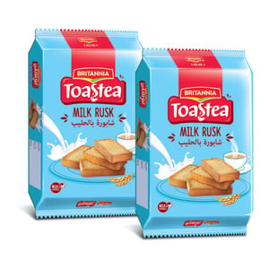 Britannia Milk Rusk Value Pack 2 x 310 g
