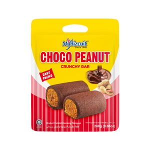 MyBiscuits Choco Peanut Crunchy Bar 280g