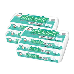 Premier Pulp Tissue Roll 3Ply 3In1 10'Roll